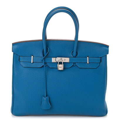Hermes Togo Birkin 35 Mykonos 1 of 11