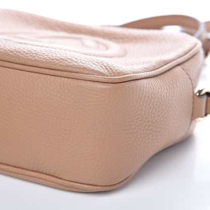 Gucci Pebbled Calfskin Small Soho Disco Bag Rose Beige 9 of 9