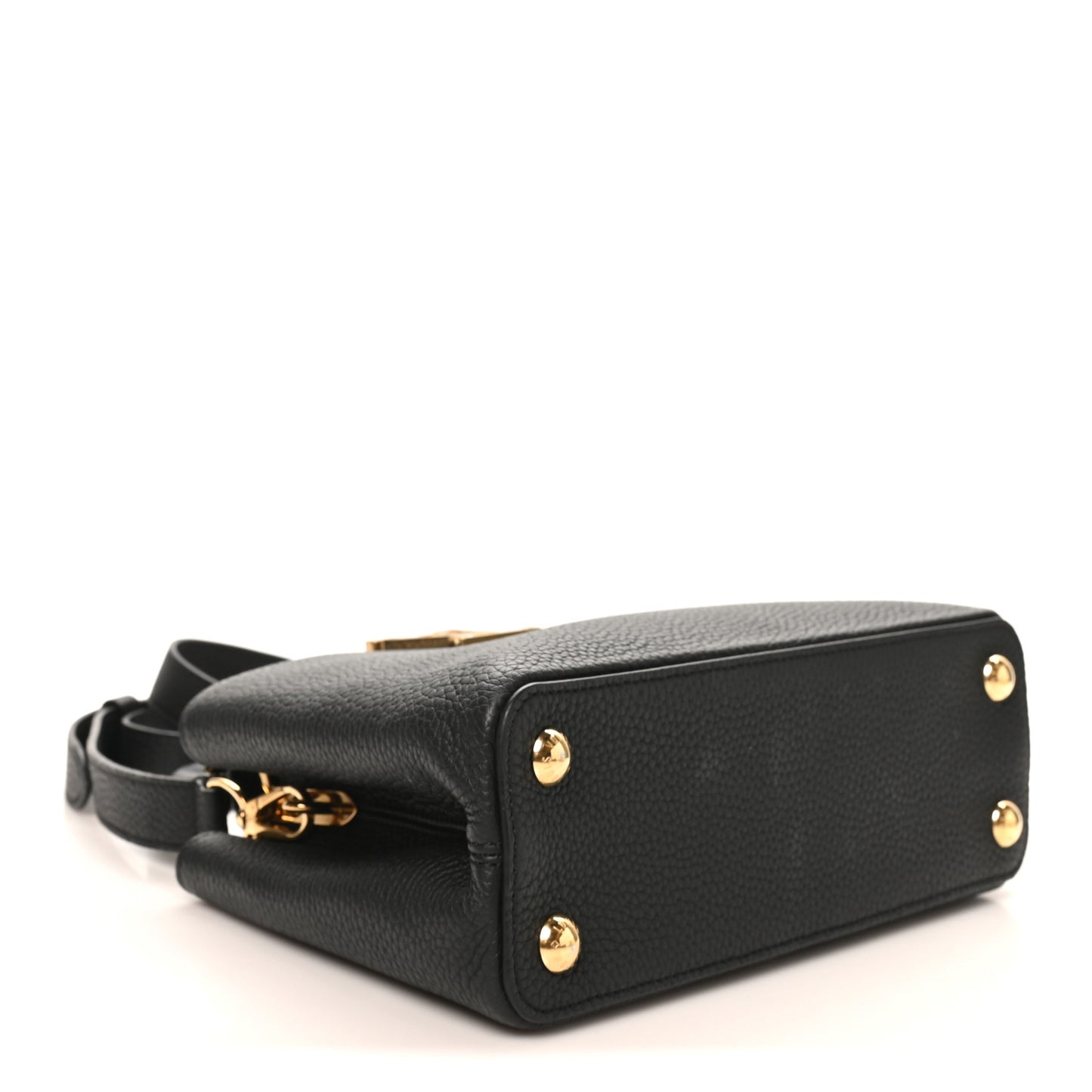 Taurillon Mother of Pearl Capucines BB Black