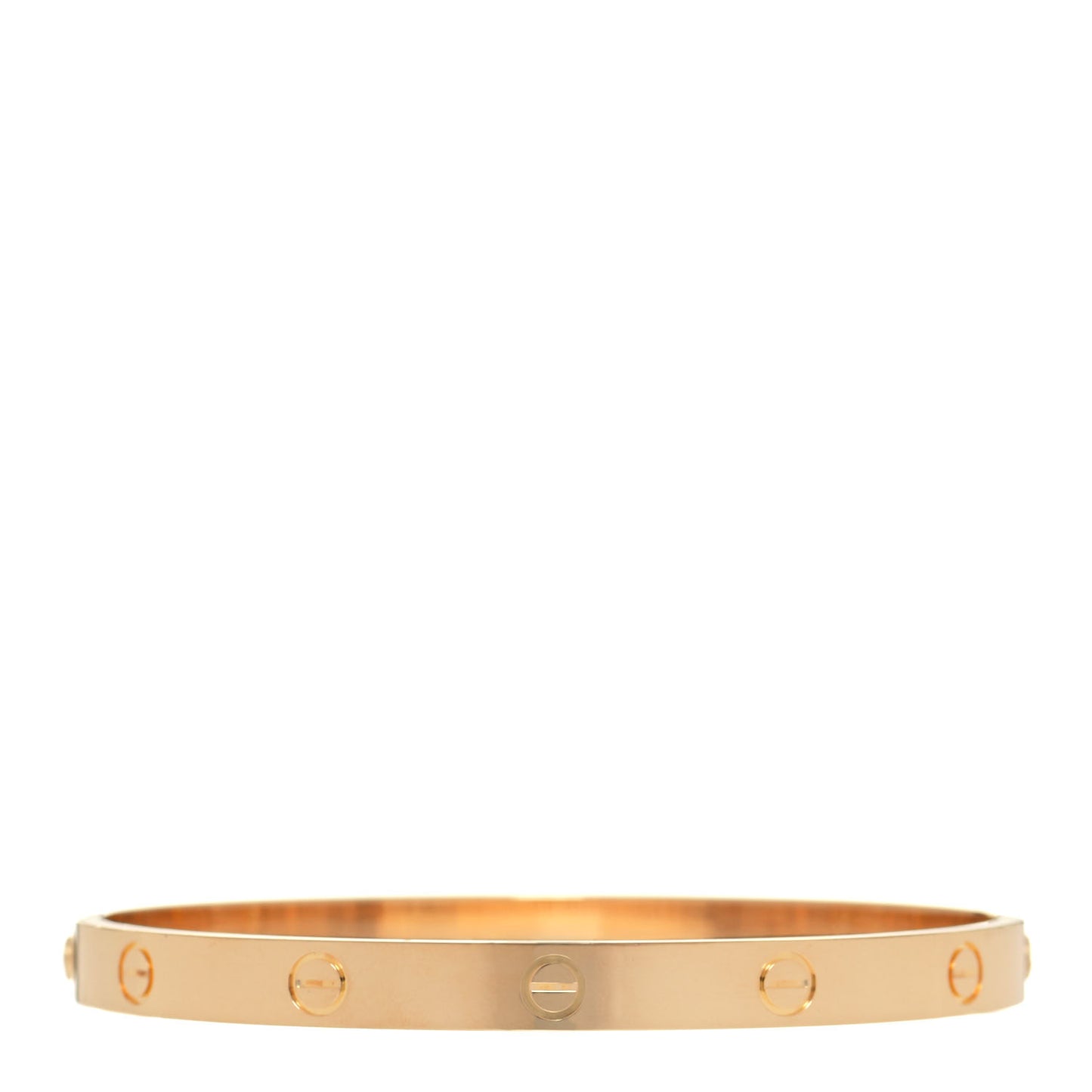18K Yellow Gold LOVE Bracelet 19