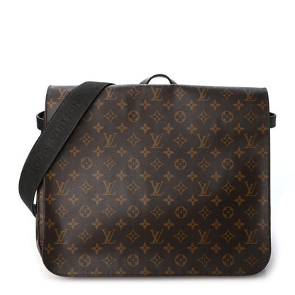 Louis Vuitton Monogram Macassar Drake Messenger 1 of 5