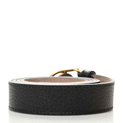 Gucci Calfskin Framed Double G Belt 95 38 Black 2 of 6