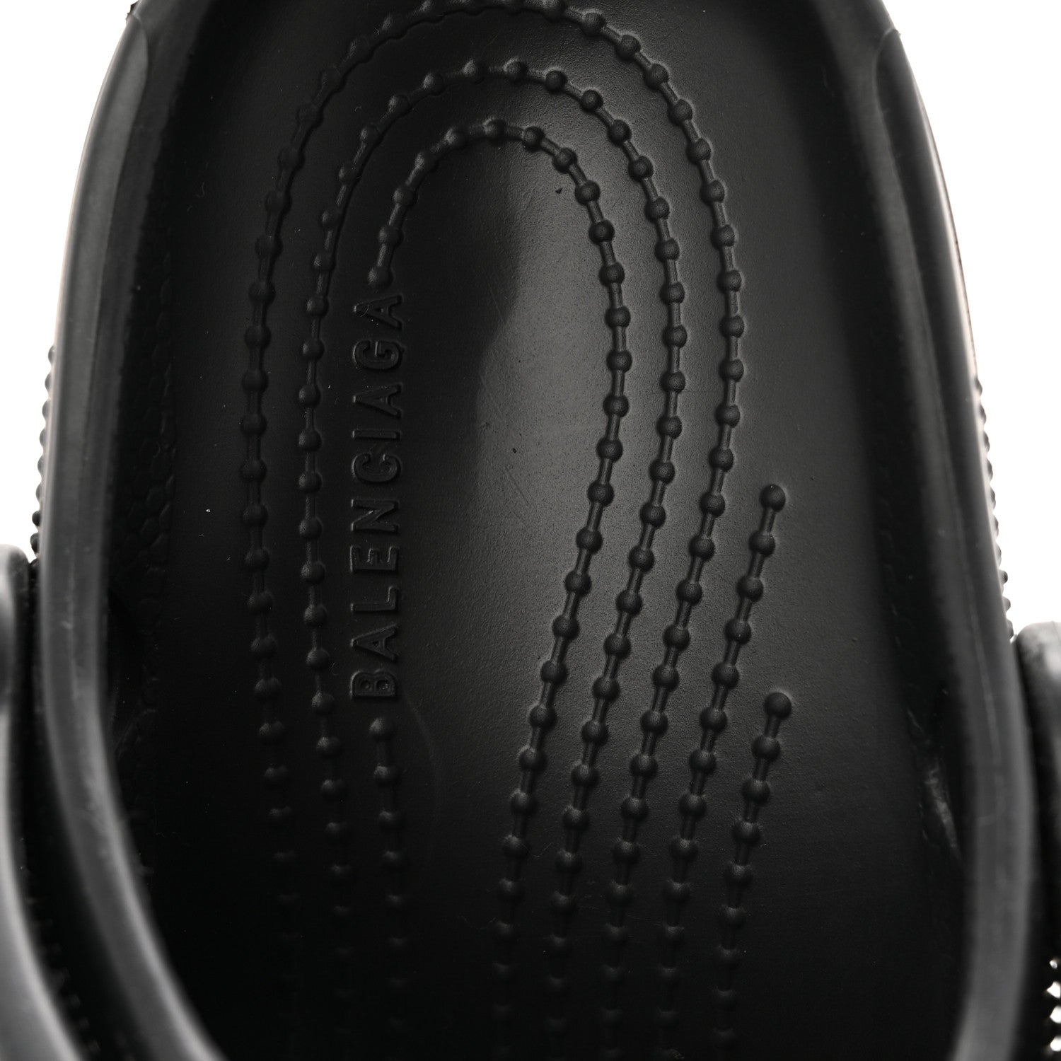 Balenciaga X CROCS Rubber Womens Madame 80 Sandals 37 Black 8 of 10