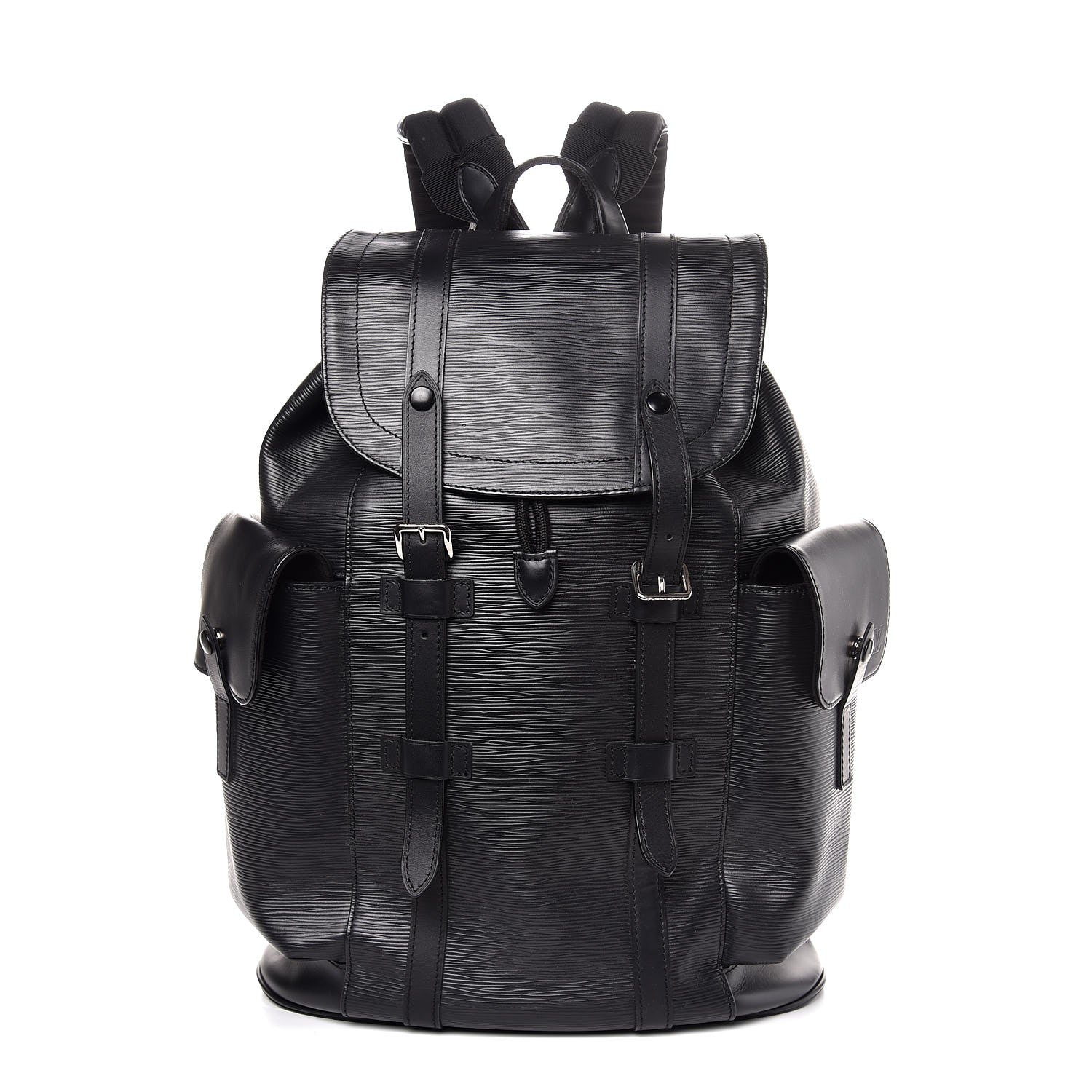 Louis Vuitton Epi Christopher Backpack PM Black 1 of 8