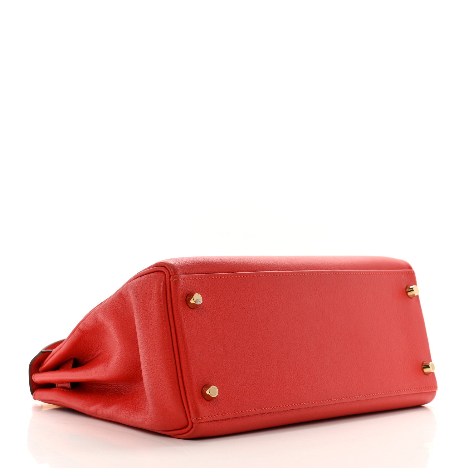 Hermes Evercolor Kelly Retourne 28 Rouge Tomate 4 of 12