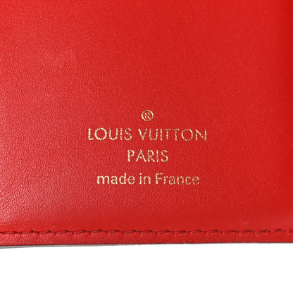 Louis Vuitton Monogram Flower Lock Compact Wallet Coquelicot 6 of 8