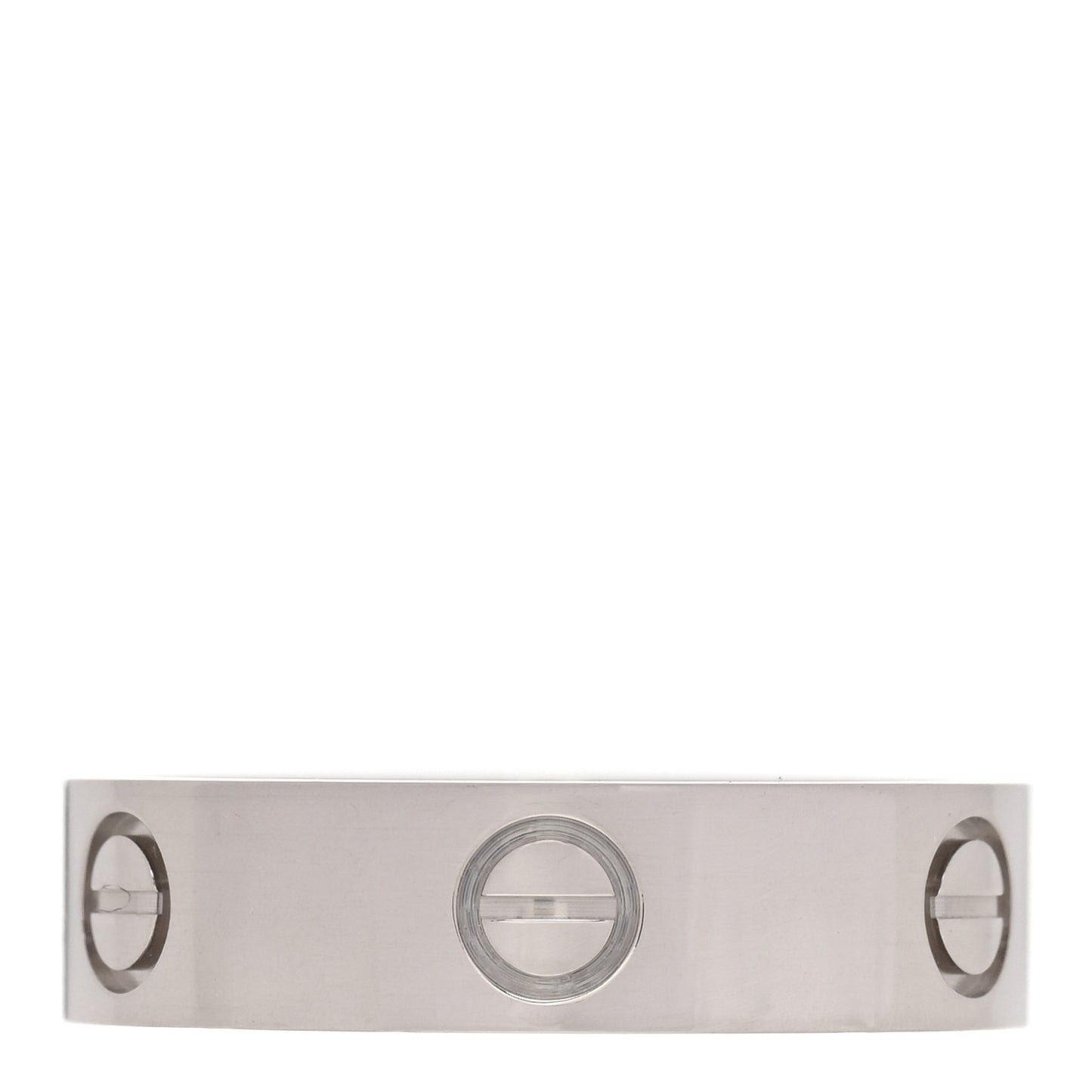 18K White Gold 5.5mm LOVE Ring 60 9.25