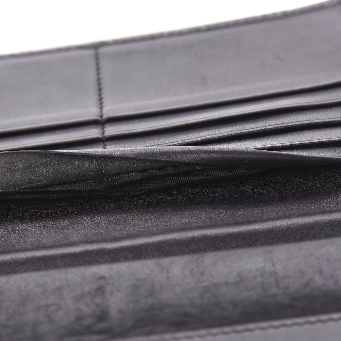Guccissima Continental Flap Wallet Black