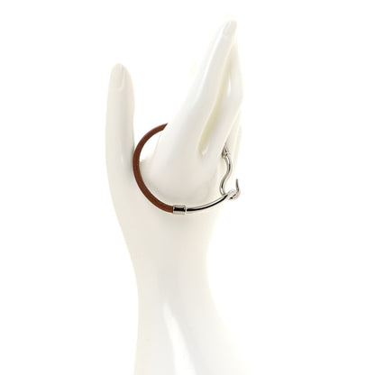 Hermes Natural Bridle Jumbo Hook Bracelet Bouton 2 of 4