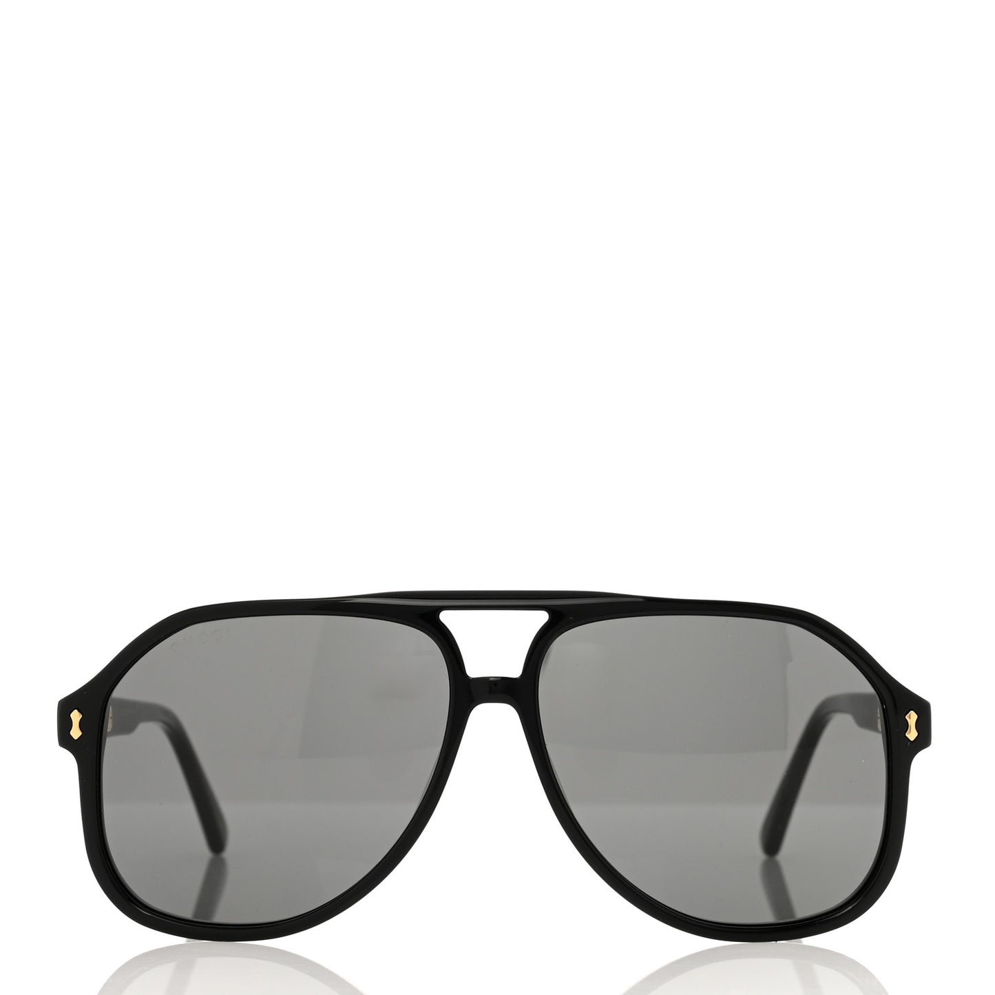 Acetate Aviator Sunglasses GG1042S Black