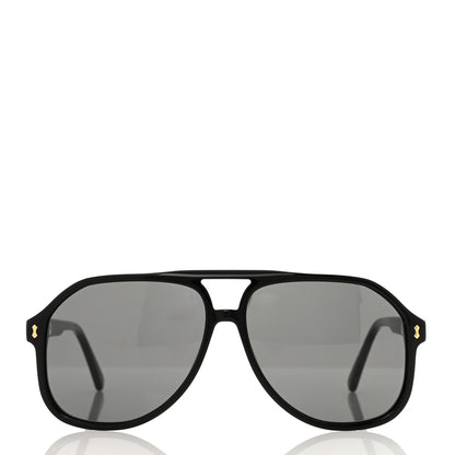 Gucci Acetate Aviator Sunglasses GG1042S Black 2 of 7