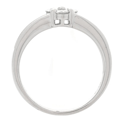Parker & West by FASHIONPHILE Platinum Diamond .70ctw Flower Ring 53 6.5 5 of 10