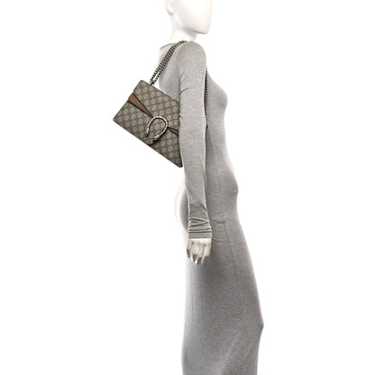 Gucci GG Supreme Monogram Small Dionysus Shoulder Bag Taupe 2 of 10