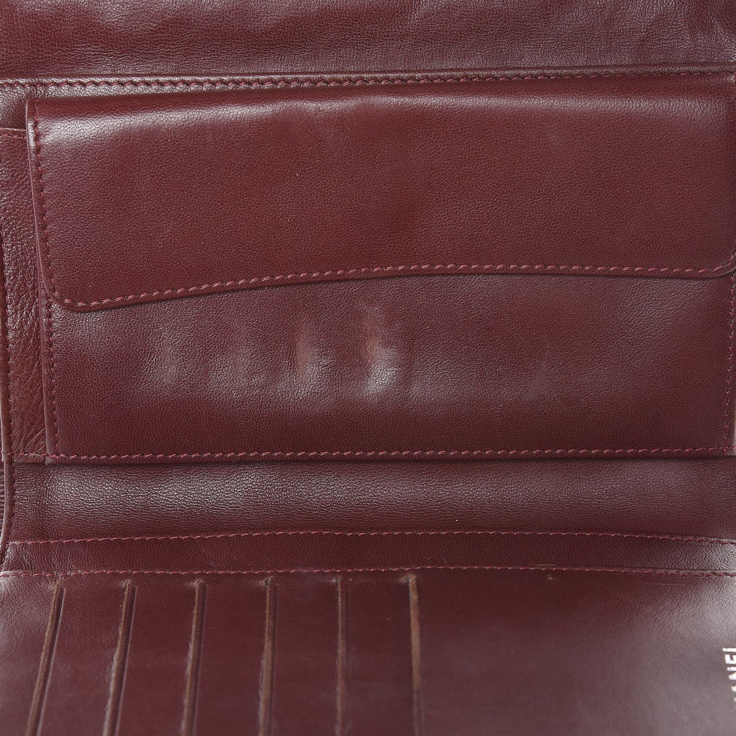 Lambskin Quilted Large Flap Wallet Black