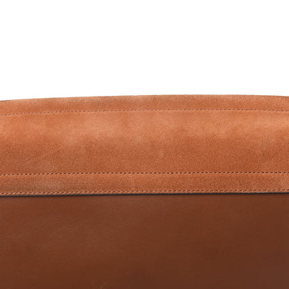 Chloe Suede Calfskin Medium Faye Shoulder Bag Tobacco 9 of 11