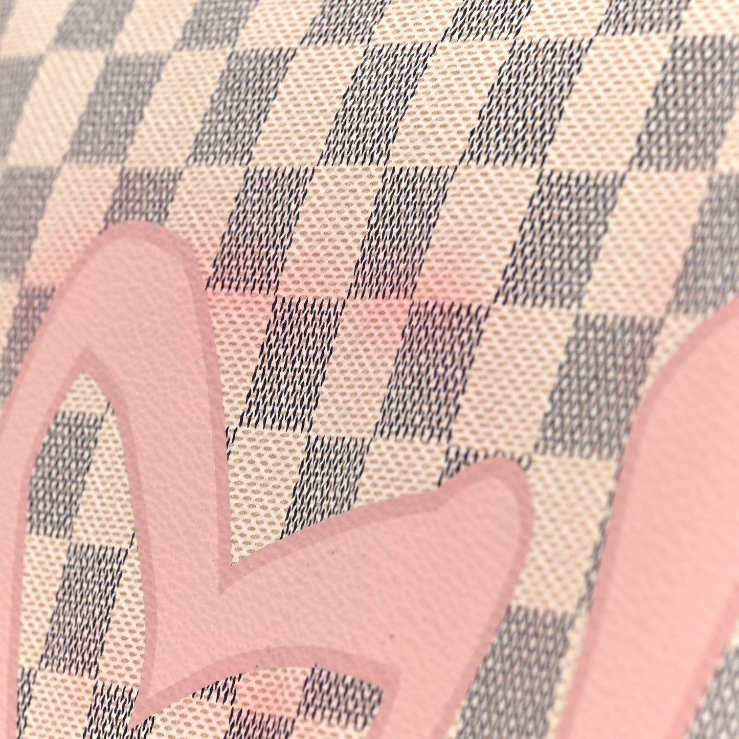 Damier Azur Tahitienne Speedy Bandouliere 30 Rose Ballerine