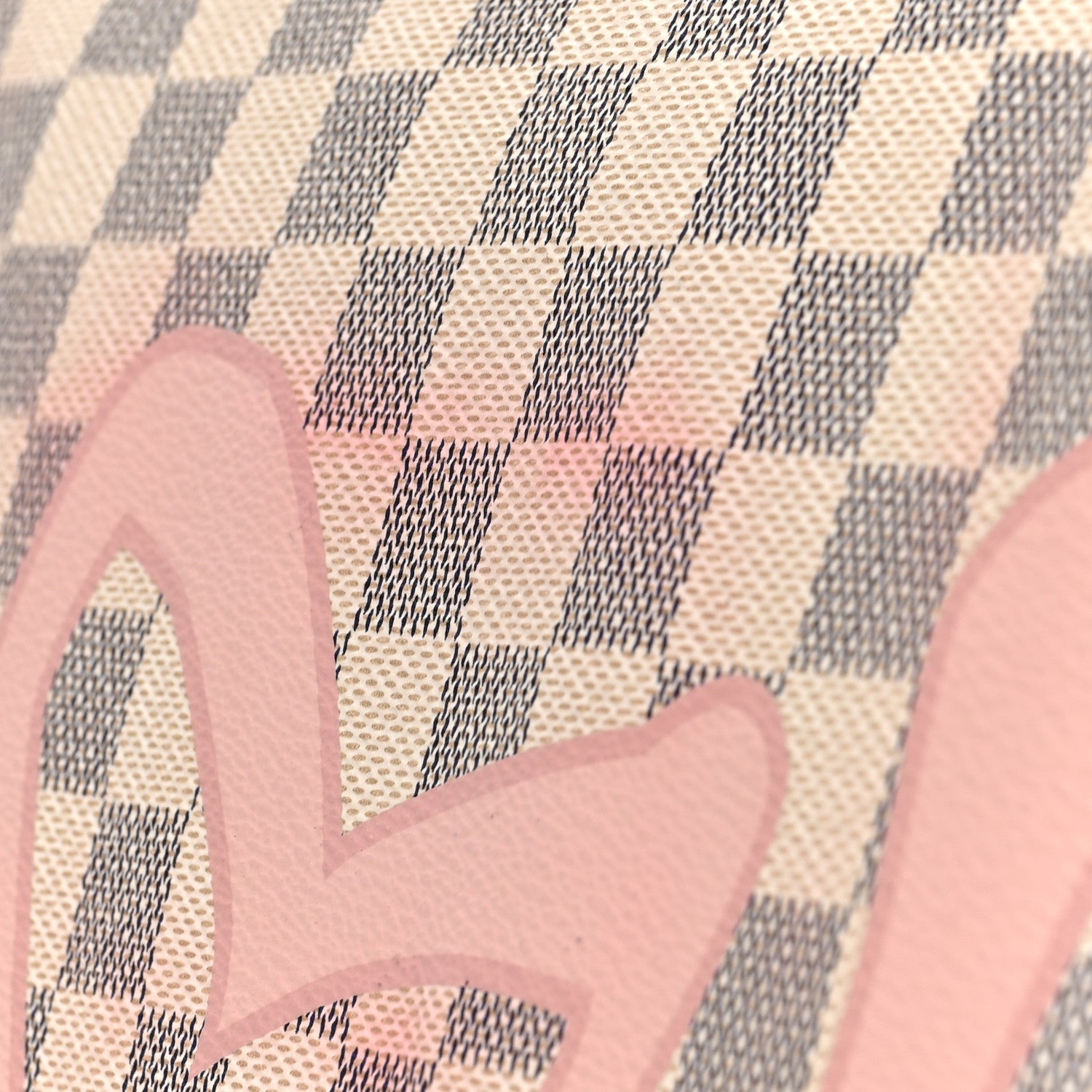 Louis Vuitton Damier Azur Tahitienne Speedy Bandouliere 30 Rose Ballerine 9 of 9