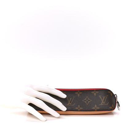 Louis Vuitton Monogram Elizabeth Pencil Pouch Red 2 of 12