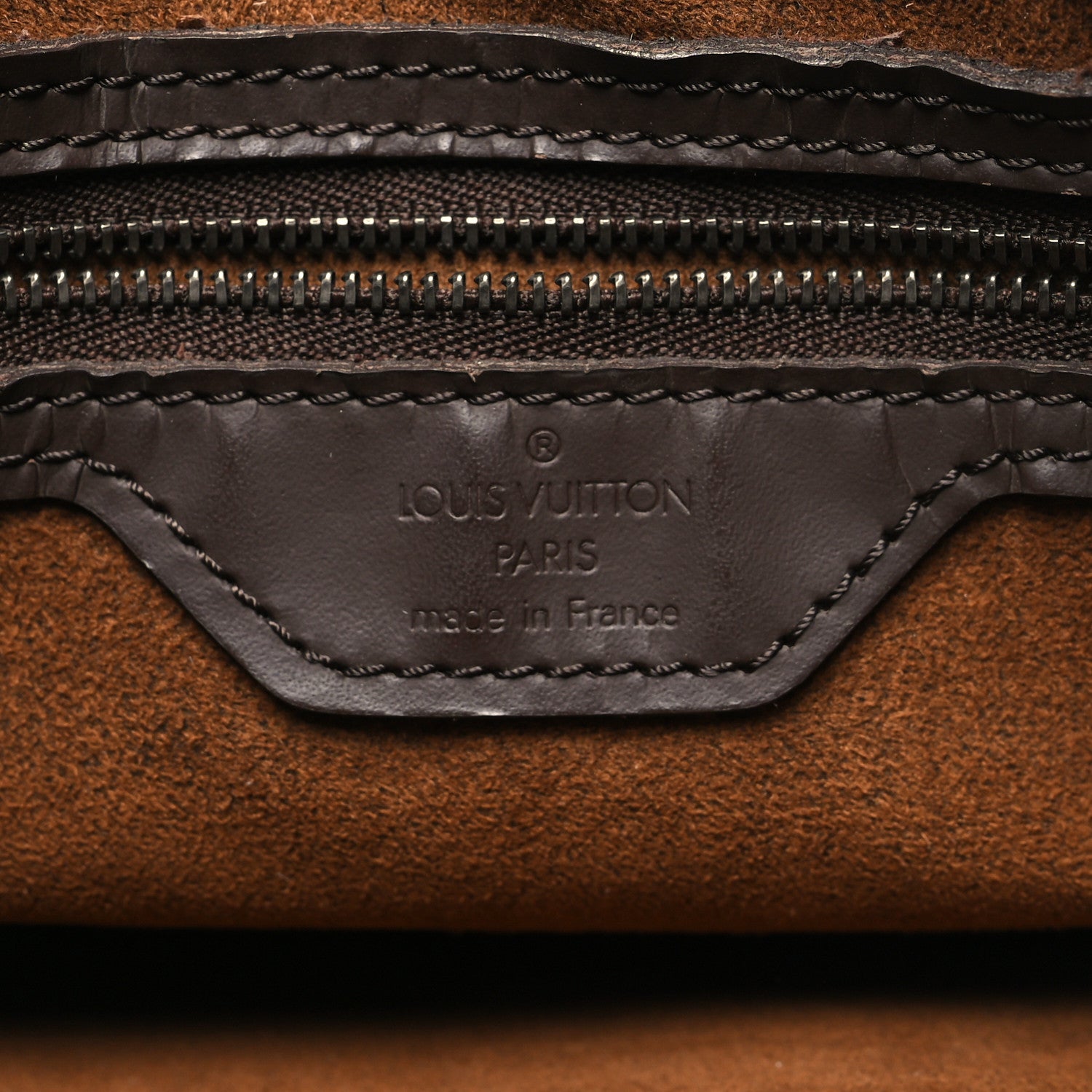 Louis Vuitton Epi Petit Bucket 23 Moka 8 of 11
