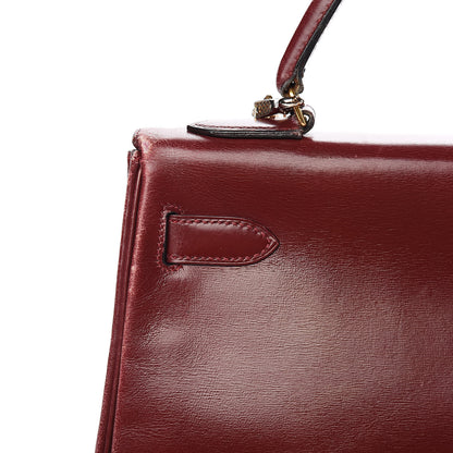 Hermes Box Kelly Retourne 32 Rouge H 34 of 40