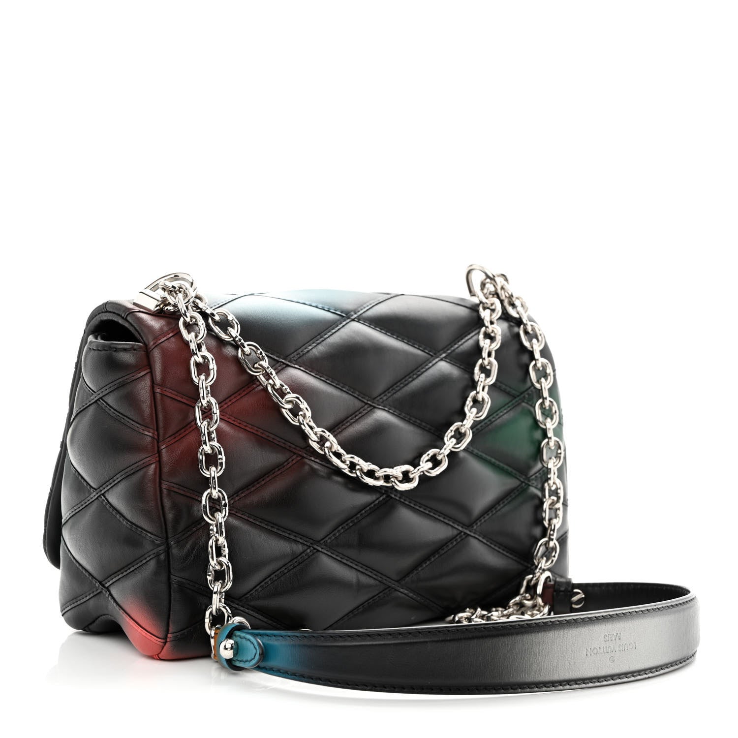 Louis Vuitton Lambskin Malletage GO-14 PM Hologram 4 of 10