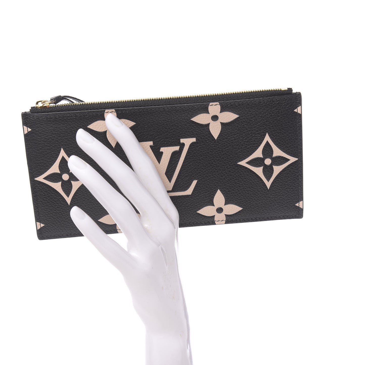 Empreinte Monogram Giant Crafty Pochette Felicie Zippered Insert Black