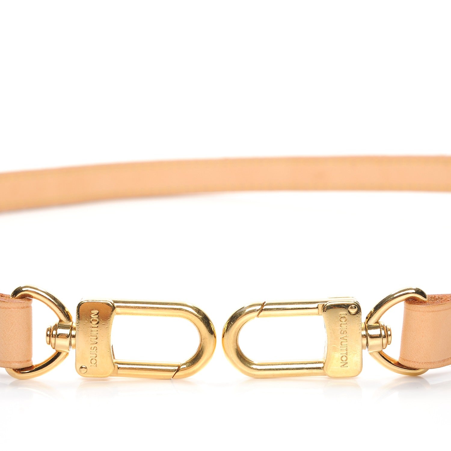 Louis Vuitton Vachetta 16mm Adjustable Shoulder Strap VVN 5 of 5