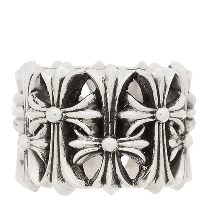 Chrome Hearts Sterling Silver Cemetery Cross Ring 65 11 3 of 6