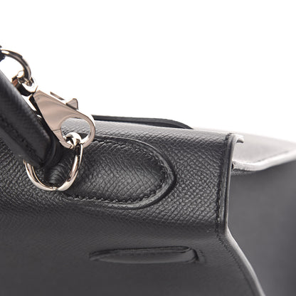 Hermes Epsom Kelly Sellier 32 Black 13 of 36