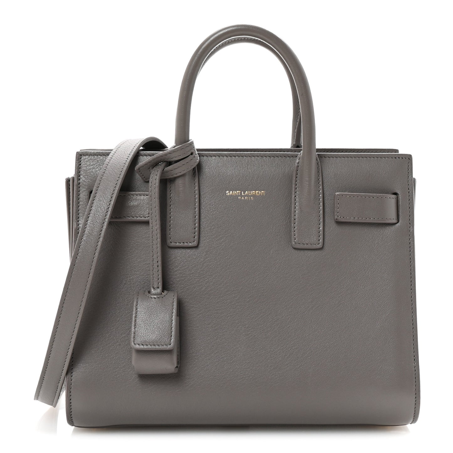 Calfskin Nano Sac De Jour Fog