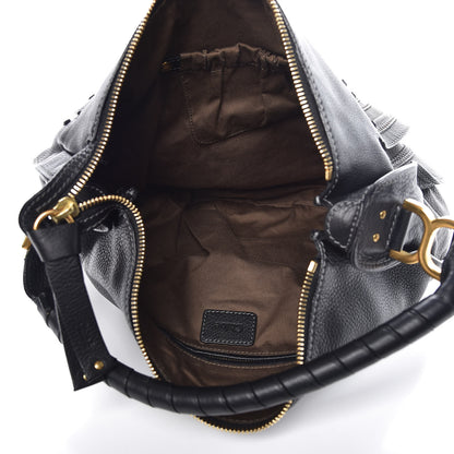 Chloe Calfskin Large Marcie Hobo Black 5 of 7