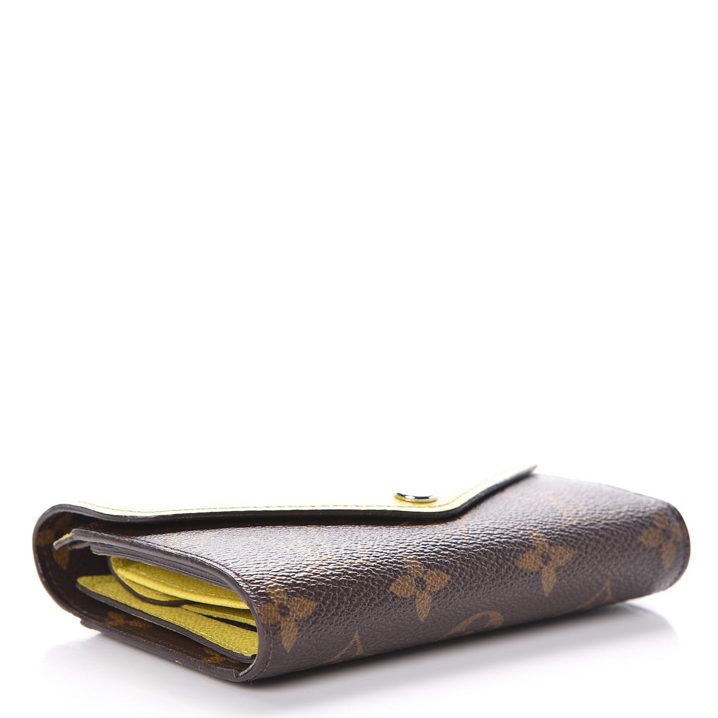 Epi Monogram Marie-Lou Compact Wallet Pistache