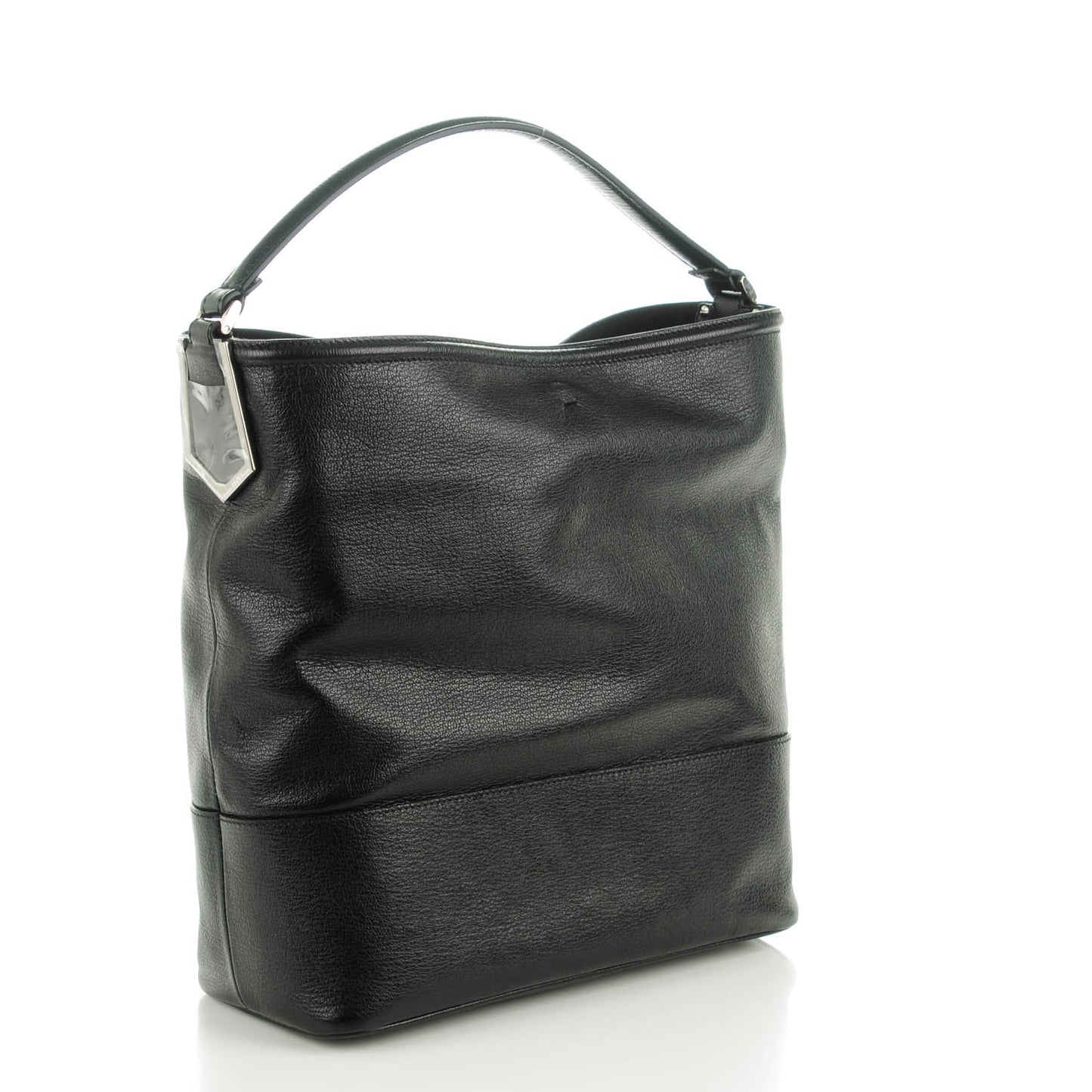 Calfskin 2Jours Bucket Bag Black