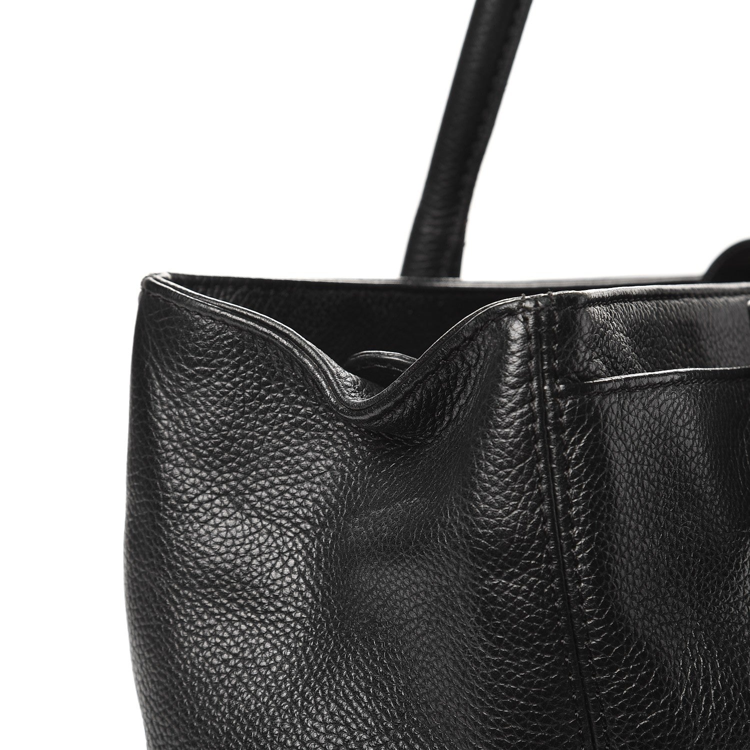 Chanel Calfskin Cerf Executive Shopper Tote Black 11 of 29