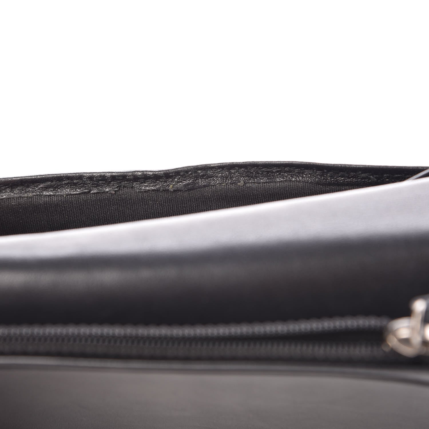 Chanel Caviar Timeless CC Yen Wallet Black 9 of 9
