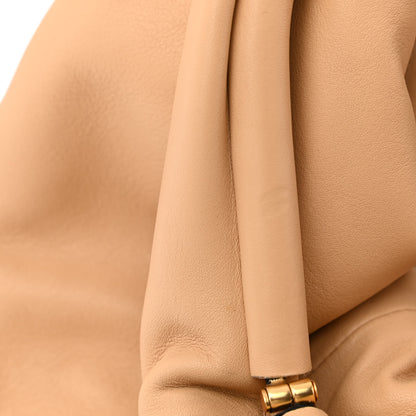 Bottega Veneta Smooth Butter Calf The Pouch Oversized Clutch Nude 13 of 13