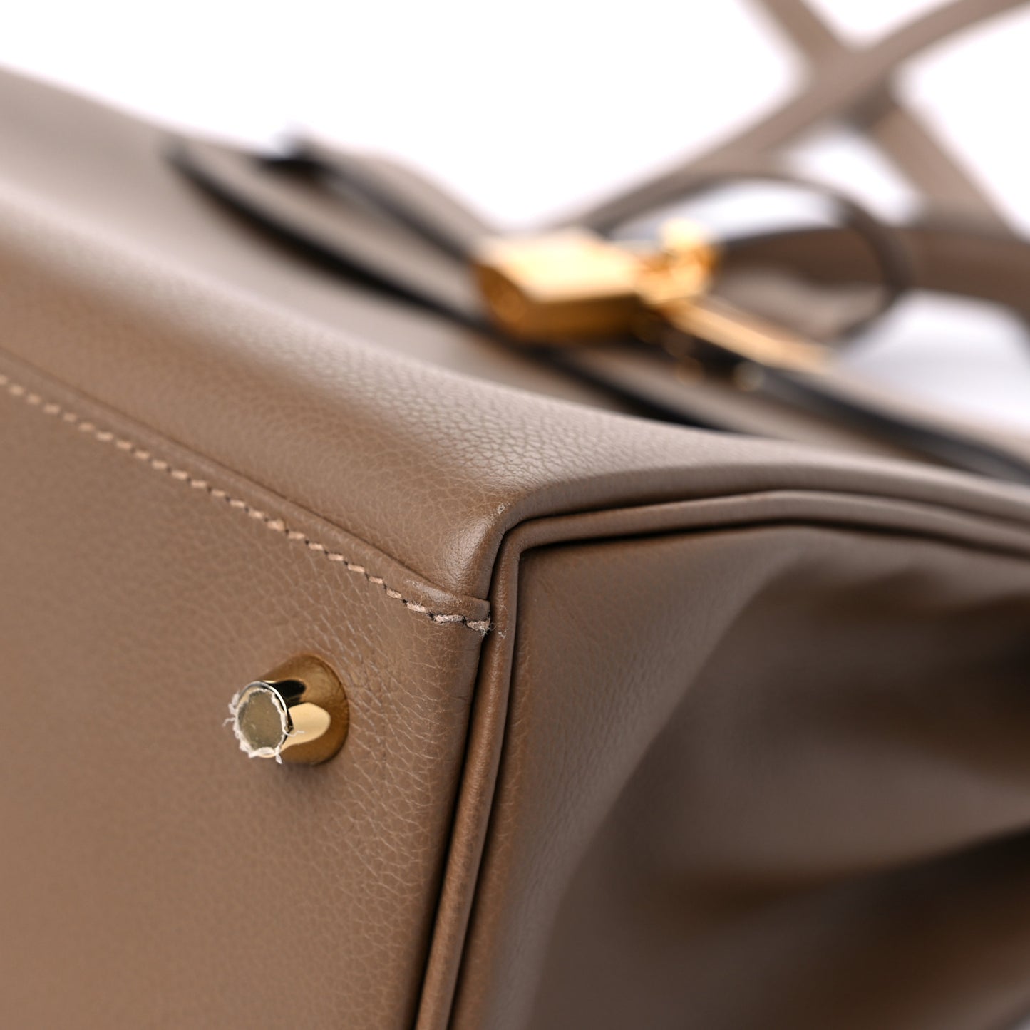 Evercolor Kelly Retourne 28 Beige De Weimar