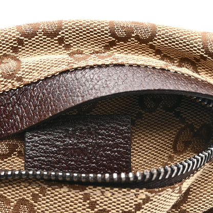 Gucci Monogram Web Belt Bag Dark Brown 7 of 10