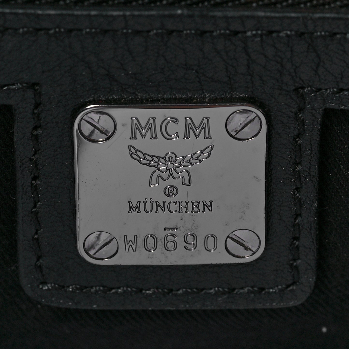 Calfskin Ottomar Monogram Large Klara Hobo Black Red