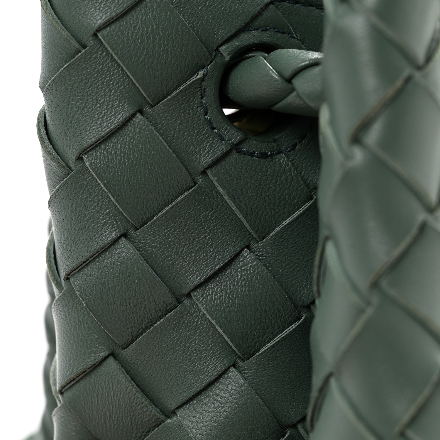 Bottega Veneta Nappa Intrecciato Medium Andiamo Shoulder Bag Aloe 11 of 13