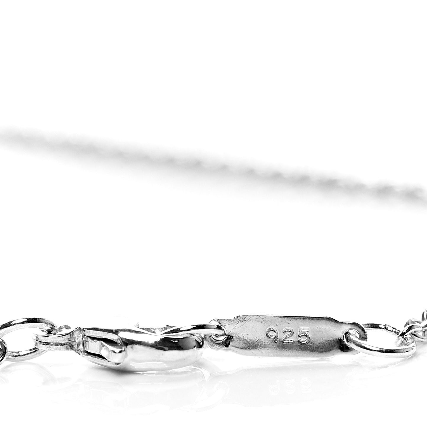 Sterling Silver 1837 Lock Charm Pendant Necklace