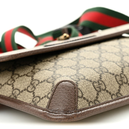 Gucci GG Supreme Monogram Neo Vintage Web Belt Bag Brown 9 of 10