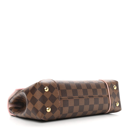 Louis Vuitton Damier Ebene Caissa Clutch Rose Ballerine 4 of 10