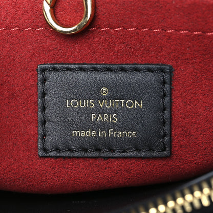 Louis Vuitton Empreinte Monogram Giant Montaigne BB Black Beige 6 of 8