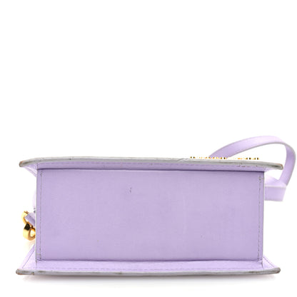 Jacquemus Smooth Calfskin Le Chiquito Noeud Lilac 17 of 18