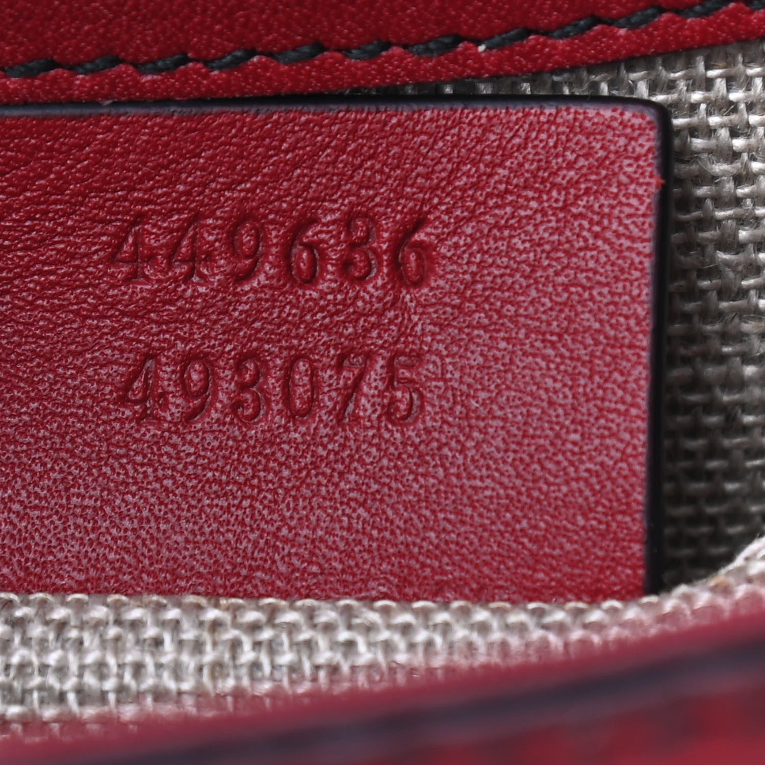 Gucci Soft Microguccissima Mini Emily Chain Shoulder Bag Rosso 7 of 9