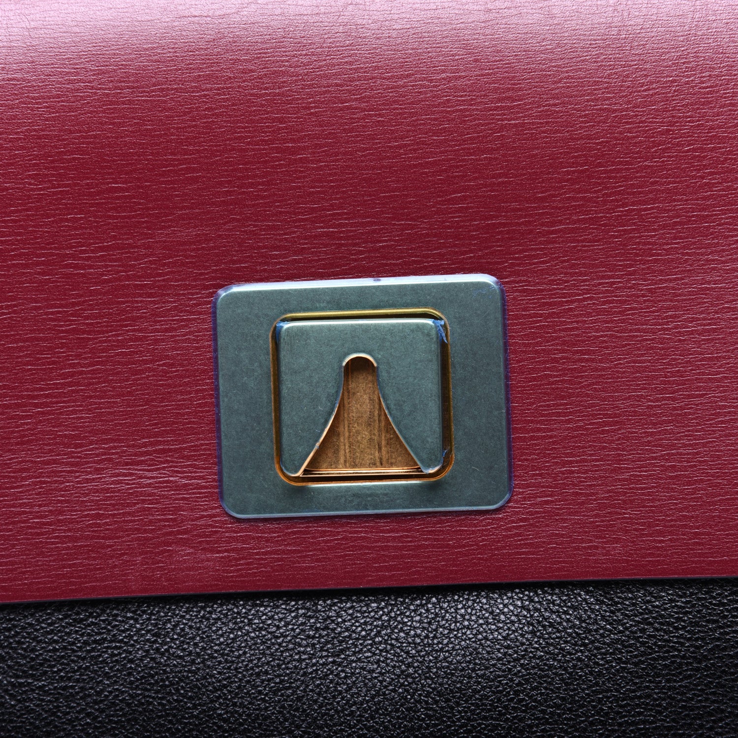 Valentino Garavani Smooth Calfskin Medium Vring Shoulder Bag Rouge Pur Cerise Black 15 of 19