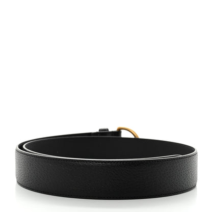 Gucci Textured Dollar Calfskin 40mm Belt 95 38 Black 2 of 6