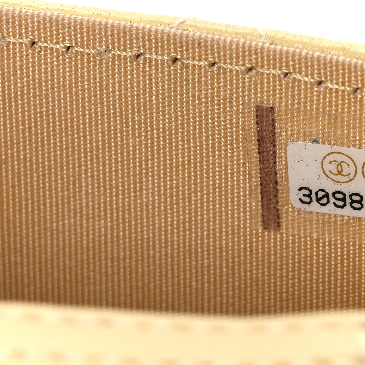 Chanel Lambskin Quilted Pearl Crush Clutch With Chain Yellow 8 of 11