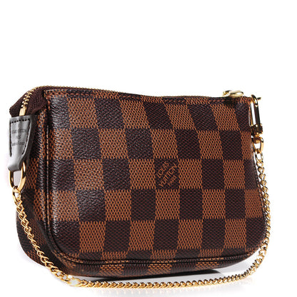 Louis Vuitton Damier Ebene Mini Pochette Accessories 3 of 8